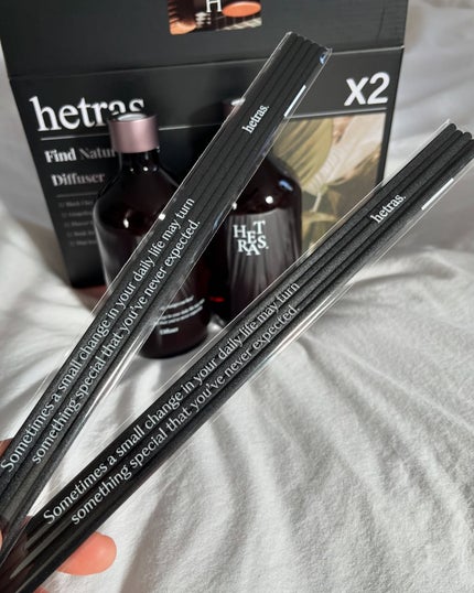 プレミアムディフューザー/hetras/ルームフレグランスを使ったクチコミ(3枚目)