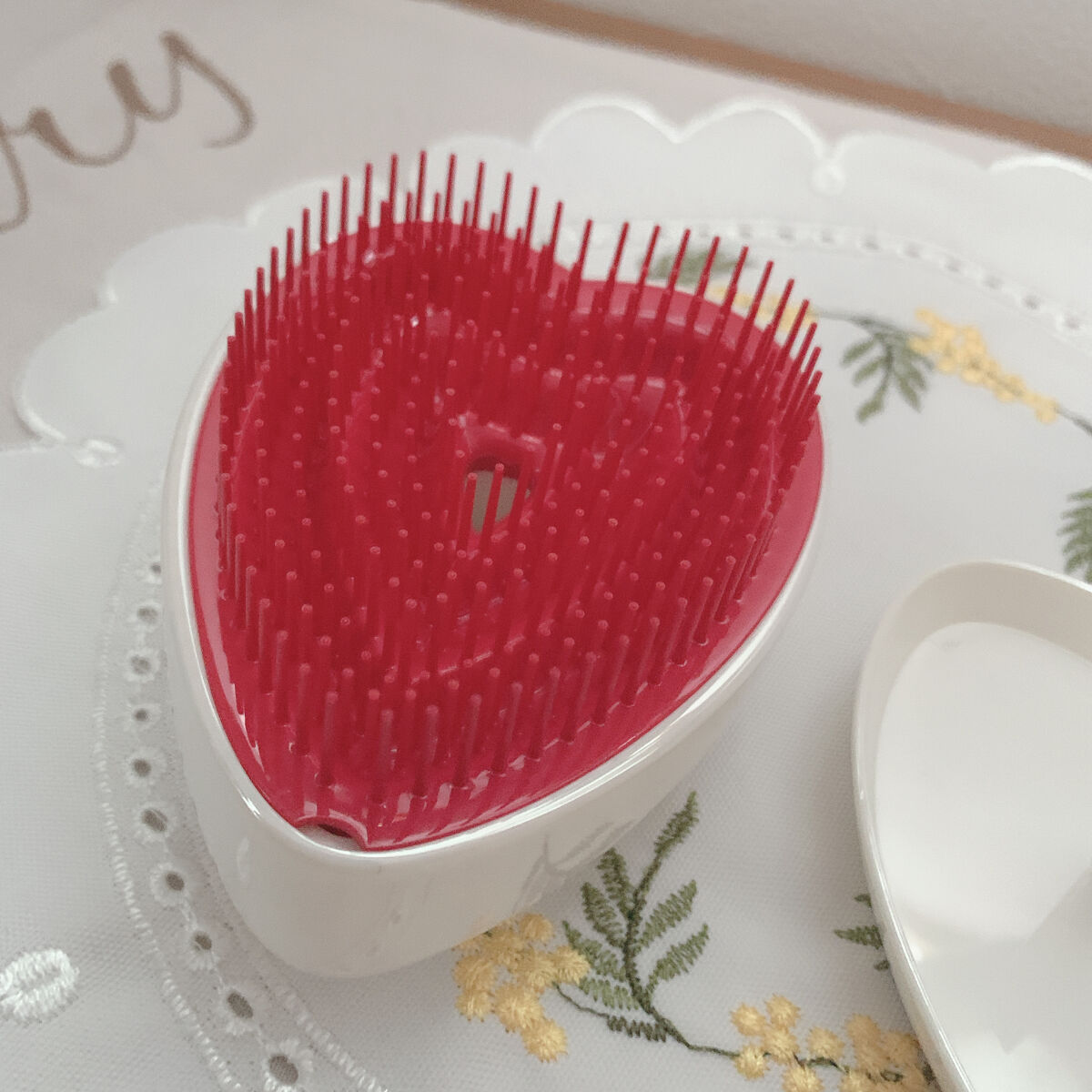 ReFa HEART BRUSH RAYのクチコミ「ReFa　HEART BRUSH RAY
オーロラホワイト


大人気のリファハートブラシから.....」（3枚目）