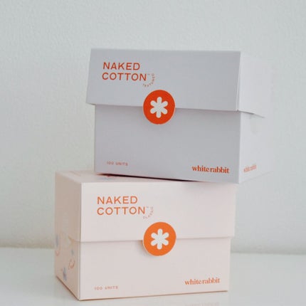 NAKED COTTON CLASSIC/White Rabbit/コットンを使ったクチコミ(7枚目)