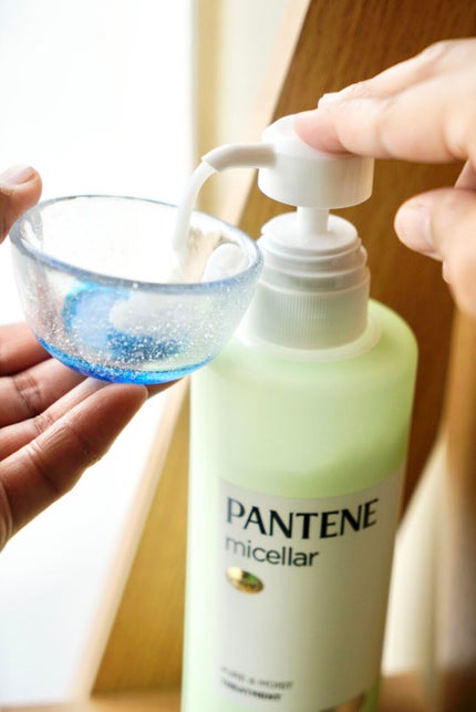 PRO-V ミセラー ピュア&モイスト ノンシリコンシャンプー/トリートメント/パンテーン/市販シャンプーを使ったクチコミ(4枚目)