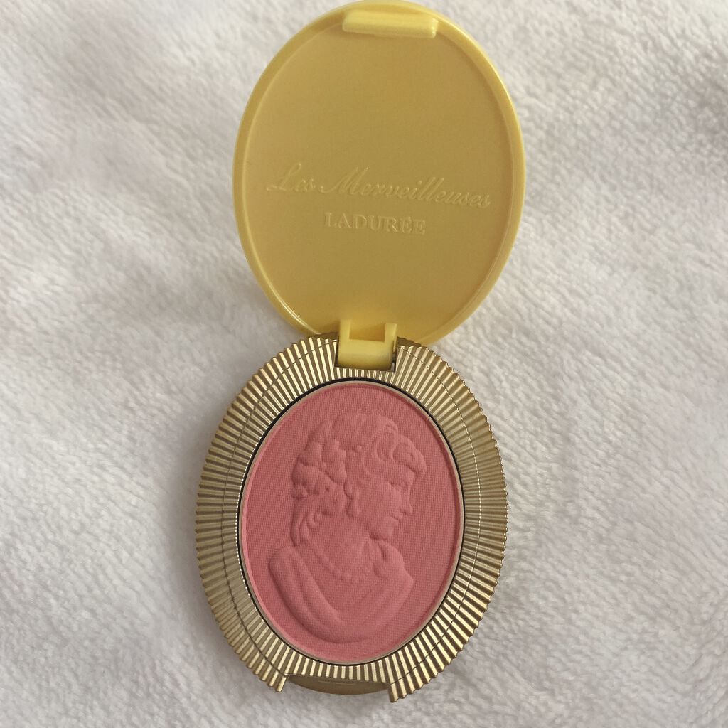 プレスト チークカラー N (ミニ)/レ・メルヴェイユーズ ラデュレ/パウダーチークを使ったクチコミ(1枚目)