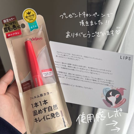 フィルム眉カラー/デジャヴュ/眉マスカラを使ったクチコミ(2枚目)