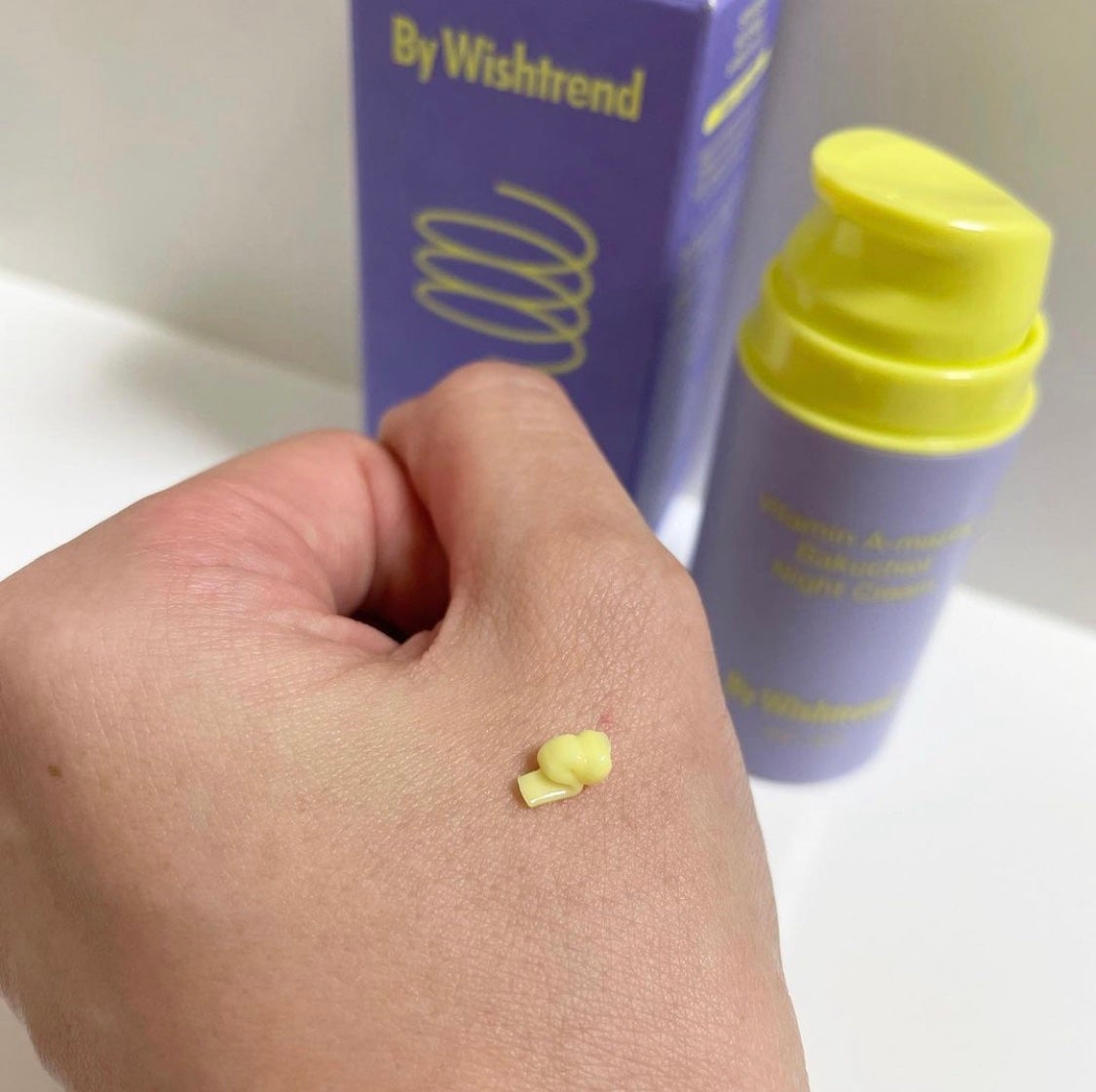 ビタミンA-mazingバクチオールナイトクリーム/By Wishtrend/フェイスクリームを使ったクチコミ(2枚目)