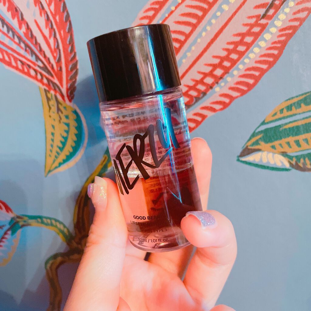 Good Berry Lip&Eye Remover/MERZY/ポイントメイクリムーバーを使ったクチコミ（1枚目）