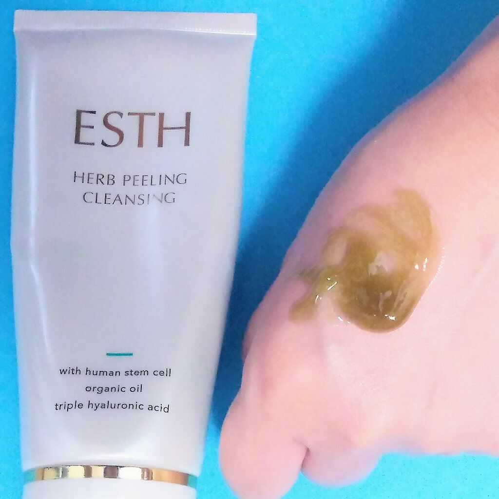 ハーブピーリングクレンジング/ESTH/クレンジングジェルを使ったクチコミ(4枚目)