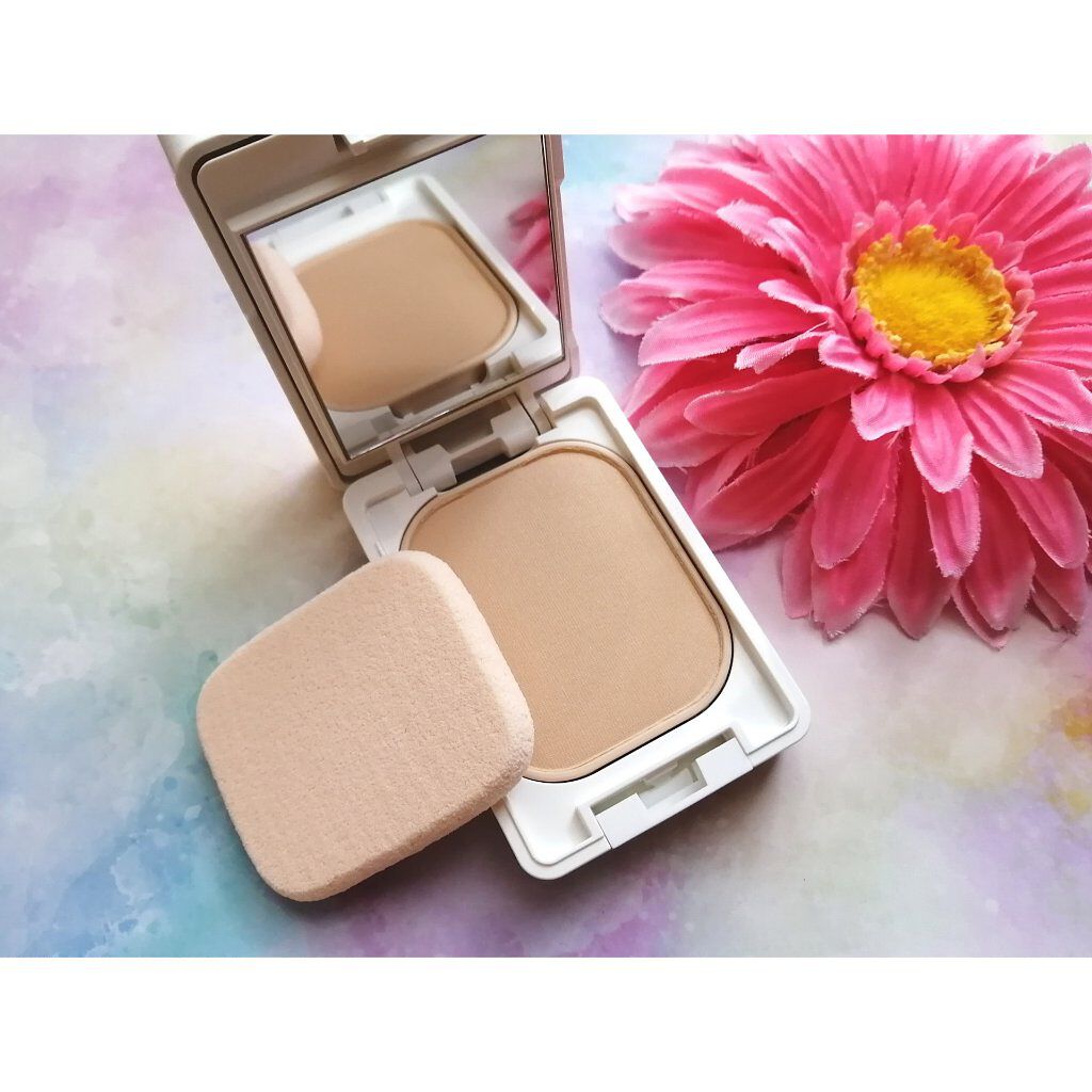 UV パウダー ファンデーション 32 オークル系/ちふれ/パウダーファンデーションを使ったクチコミ（3枚目）