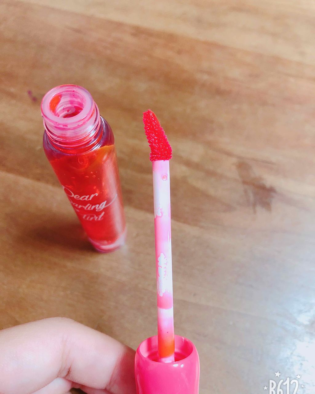 ディアダーリン ウォータージェルティント/ETUDE/リップティントを使ったクチコミ（3枚目）