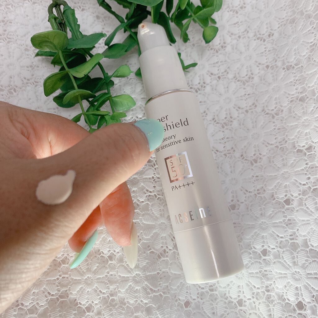 スーパーサンシールド  EX＜R＞/ACSEINE/日焼け止めクリームを使ったクチコミ（3枚目）