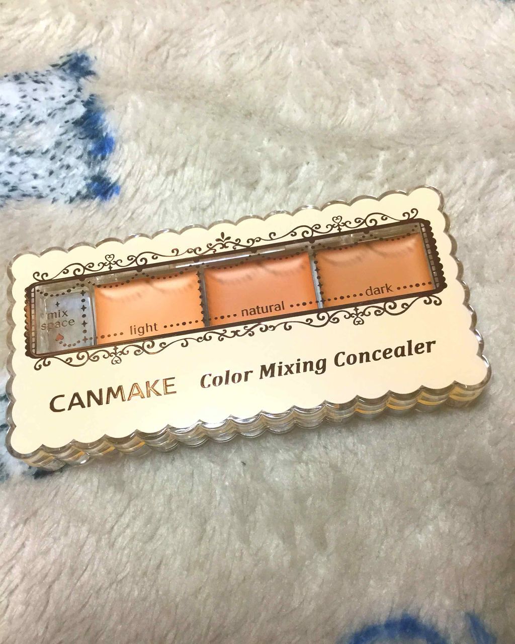 カラーミキシングコンシーラー/キャンメイク/パレットコンシーラーを使ったクチコミ(2枚目)