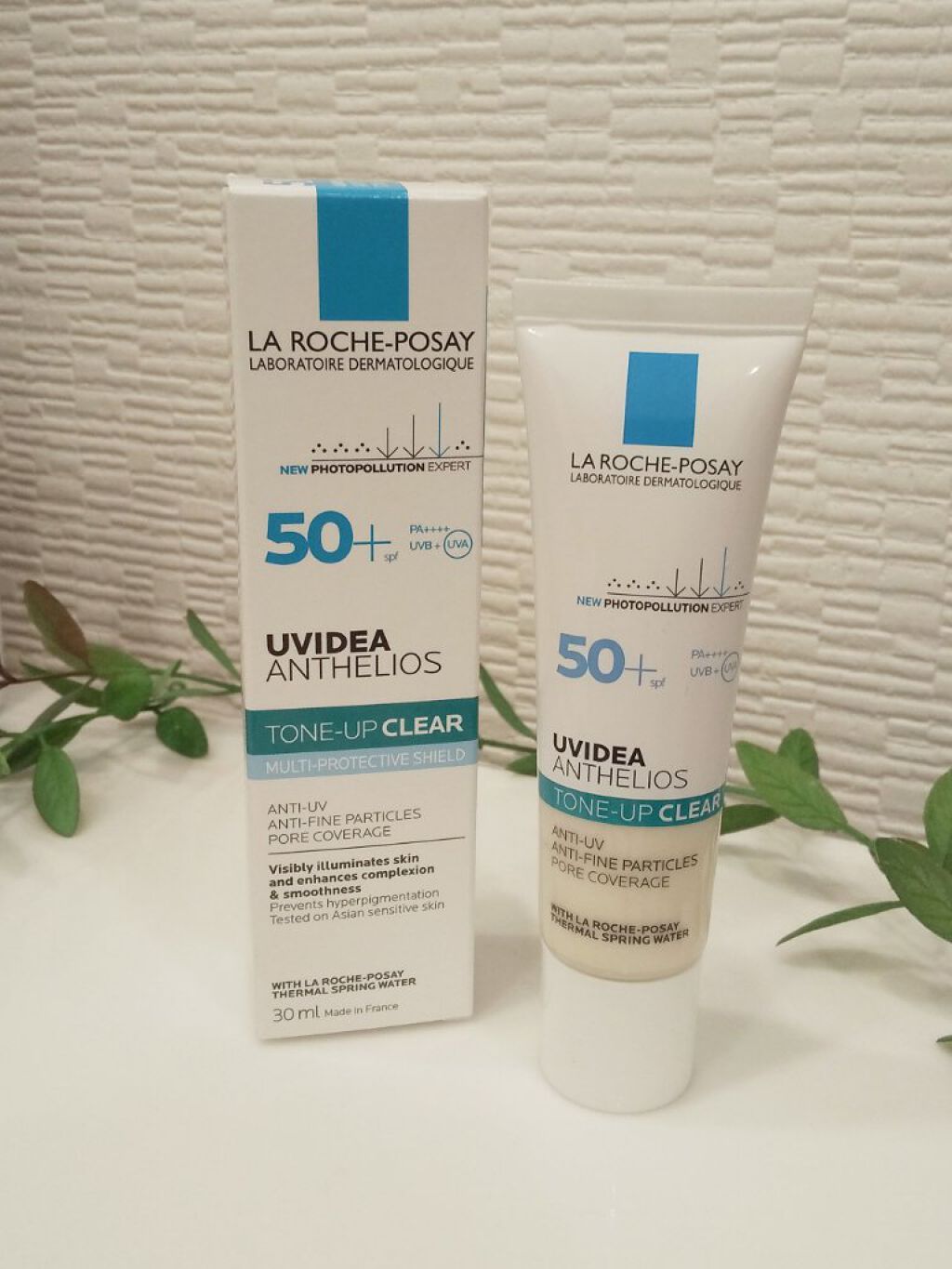 UVイデア XL プロテクショントーンアップ クリア/ラ ロッシュ ポゼ/化粧下地を使ったクチコミ（1枚目）