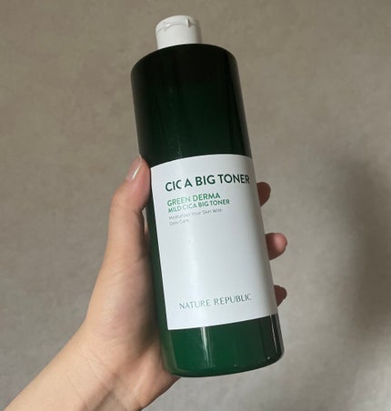 グリーン ダーマCICAビックトナー/ネイチャーリパブリック/化粧水を使ったクチコミ(3枚目)