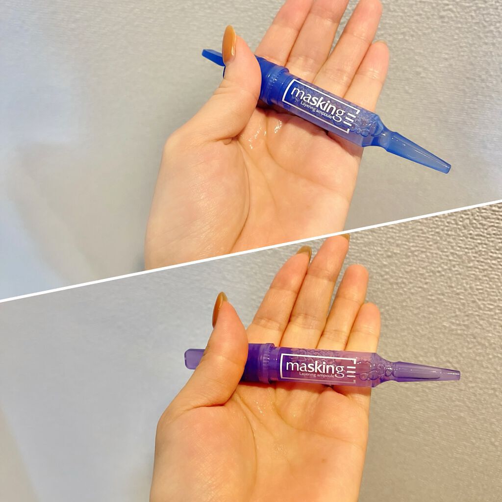 マスキング レイアリング アンプル /MEDIHEAL/美容液を使ったクチコミ(2枚目)