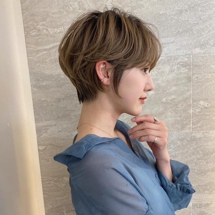 lond soleil 山本樹理 on LIPS 「ショートにするならコレで間違いない‼️ショートスタイル6選✨@..」(5枚目)