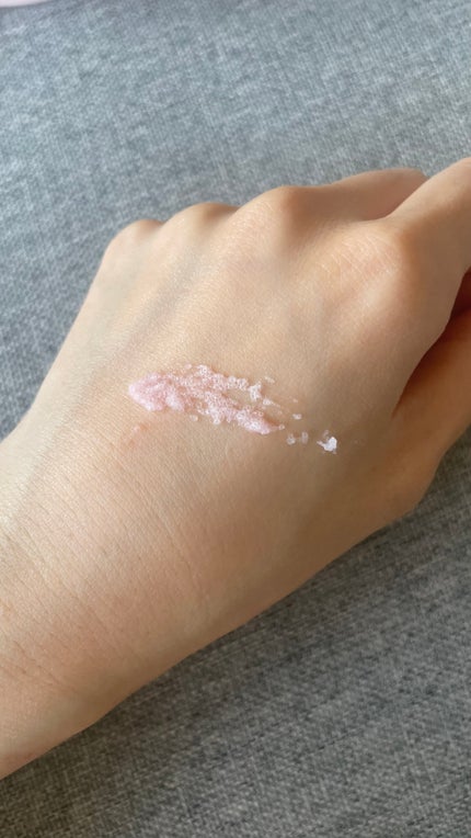 Q+Me スウィート ボム タラソ スクラブ/AGARISM/バスト・ヒップケアを使ったクチコミ(3枚目)