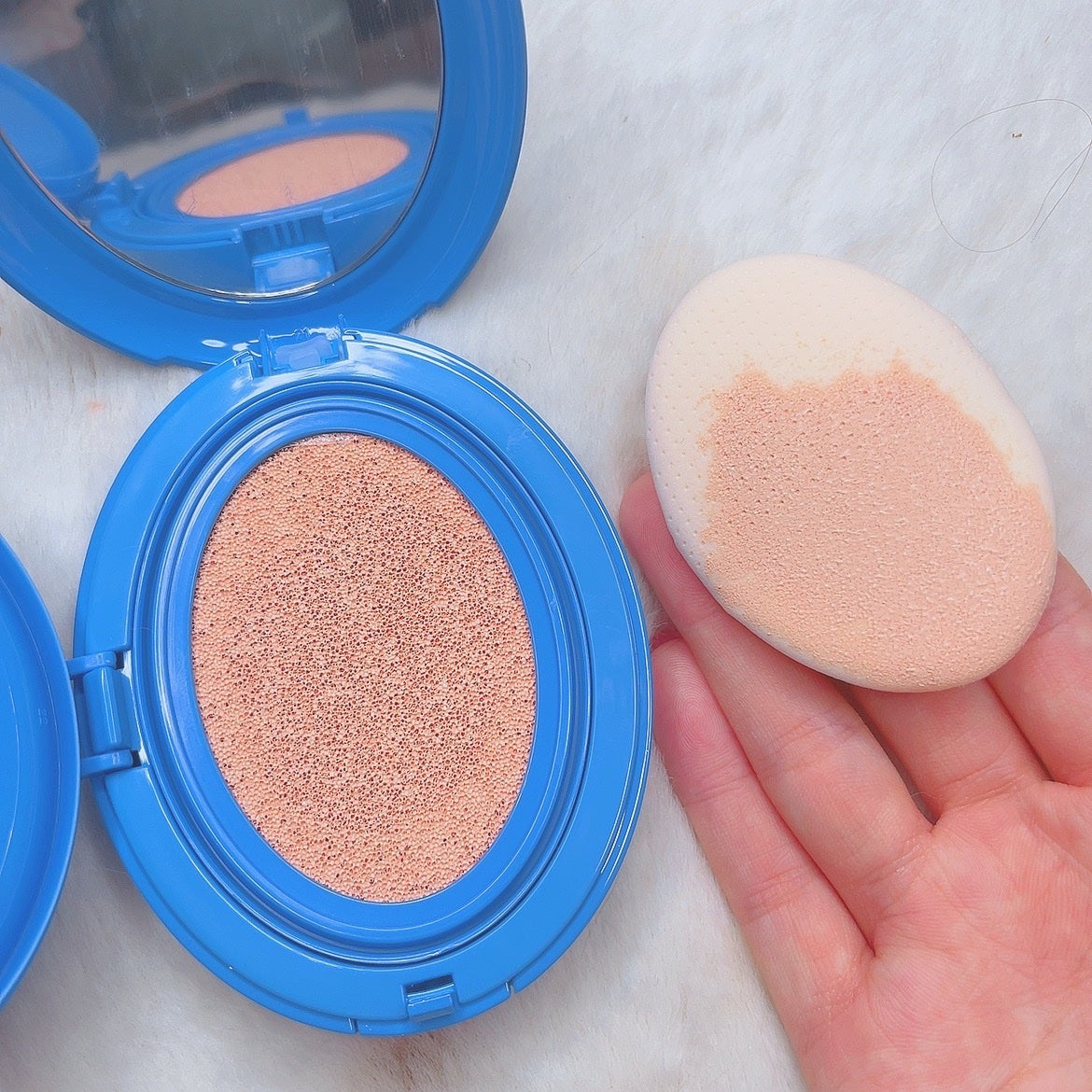 マスクフィット クール サンクッション/TIRTIR(ティルティル)/クッションファンデーションを使ったクチコミ(4枚目)