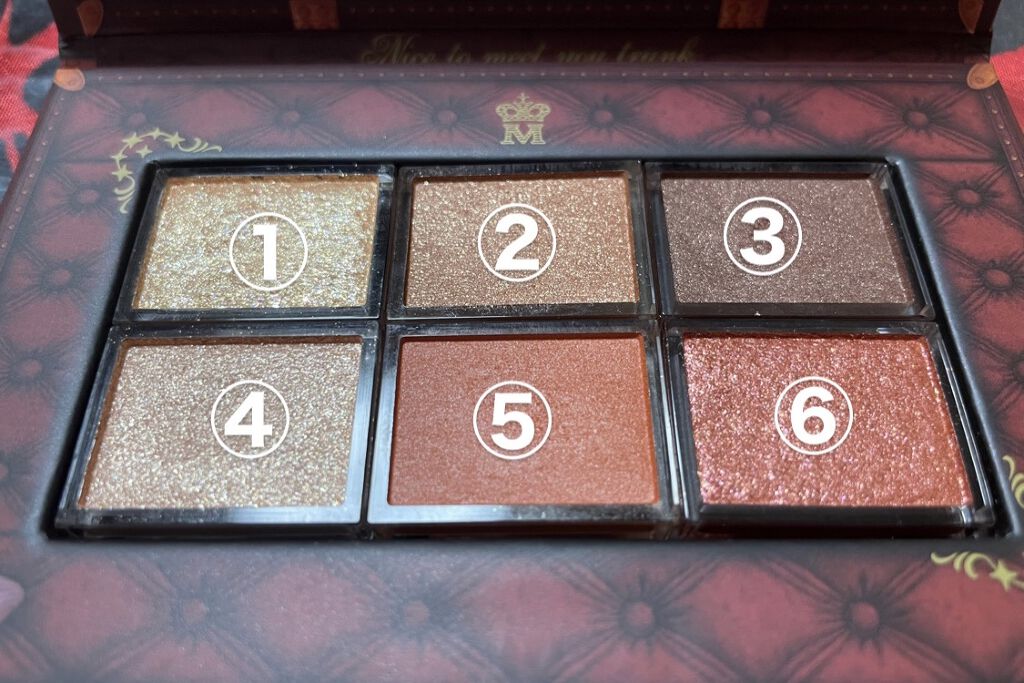 ナイストゥミーチュートランク テラコッタベージュ 暖流の底/MAJOLICA MAJORCA/アイシャドウパレットを使ったクチコミ（3枚目）