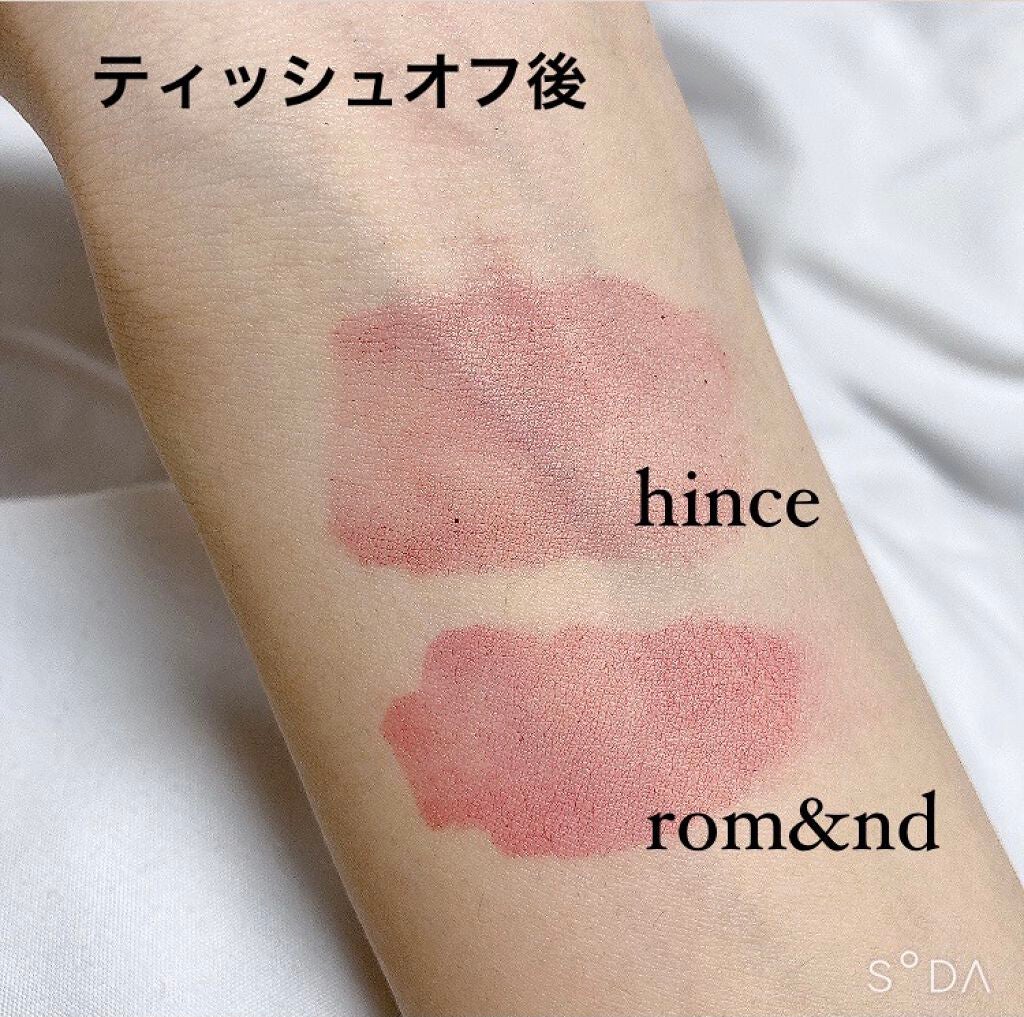 ムードインハンサーリキッドグロウ/hince/口紅を使ったクチコミ(5枚目)