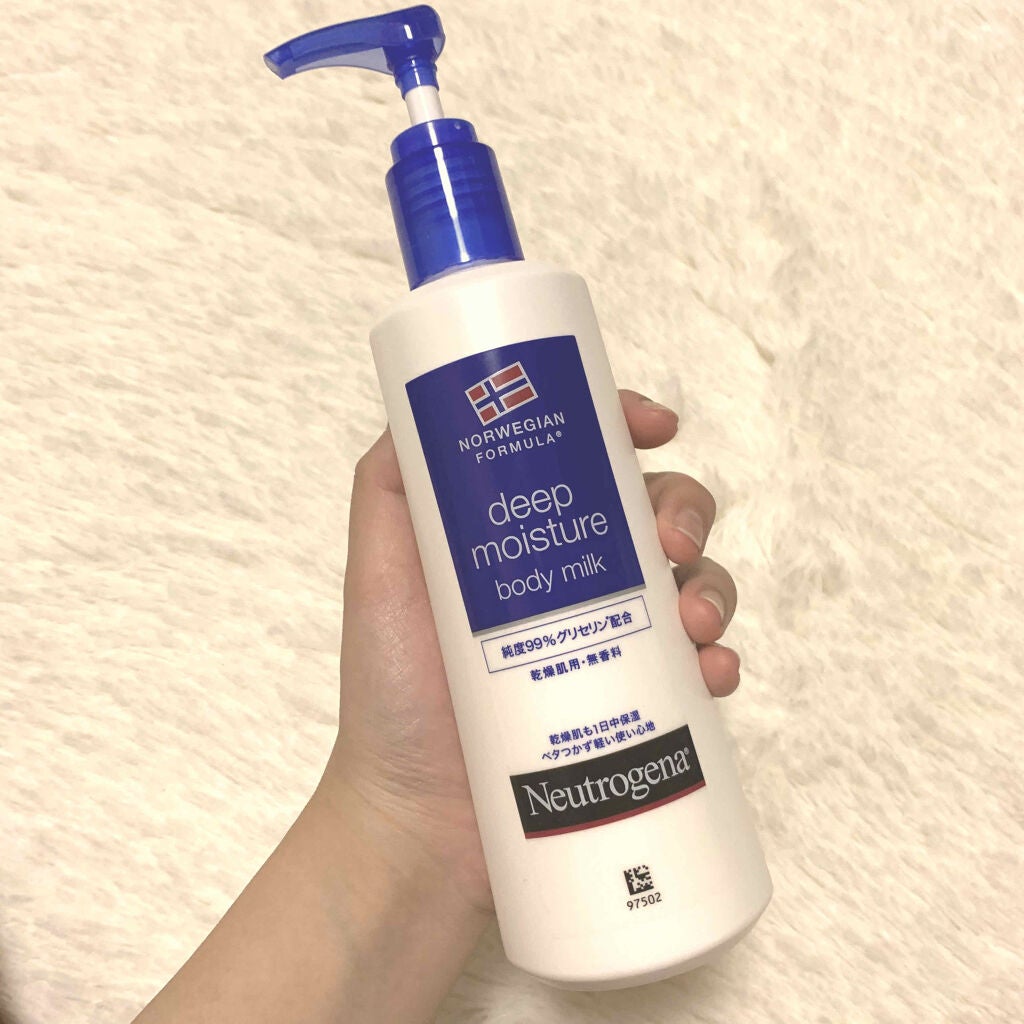 ノルウェー フォーミュラ ディープモイスチャー ボディミルク/Neutrogena/ボディミルクを使ったクチコミ(1枚目)
