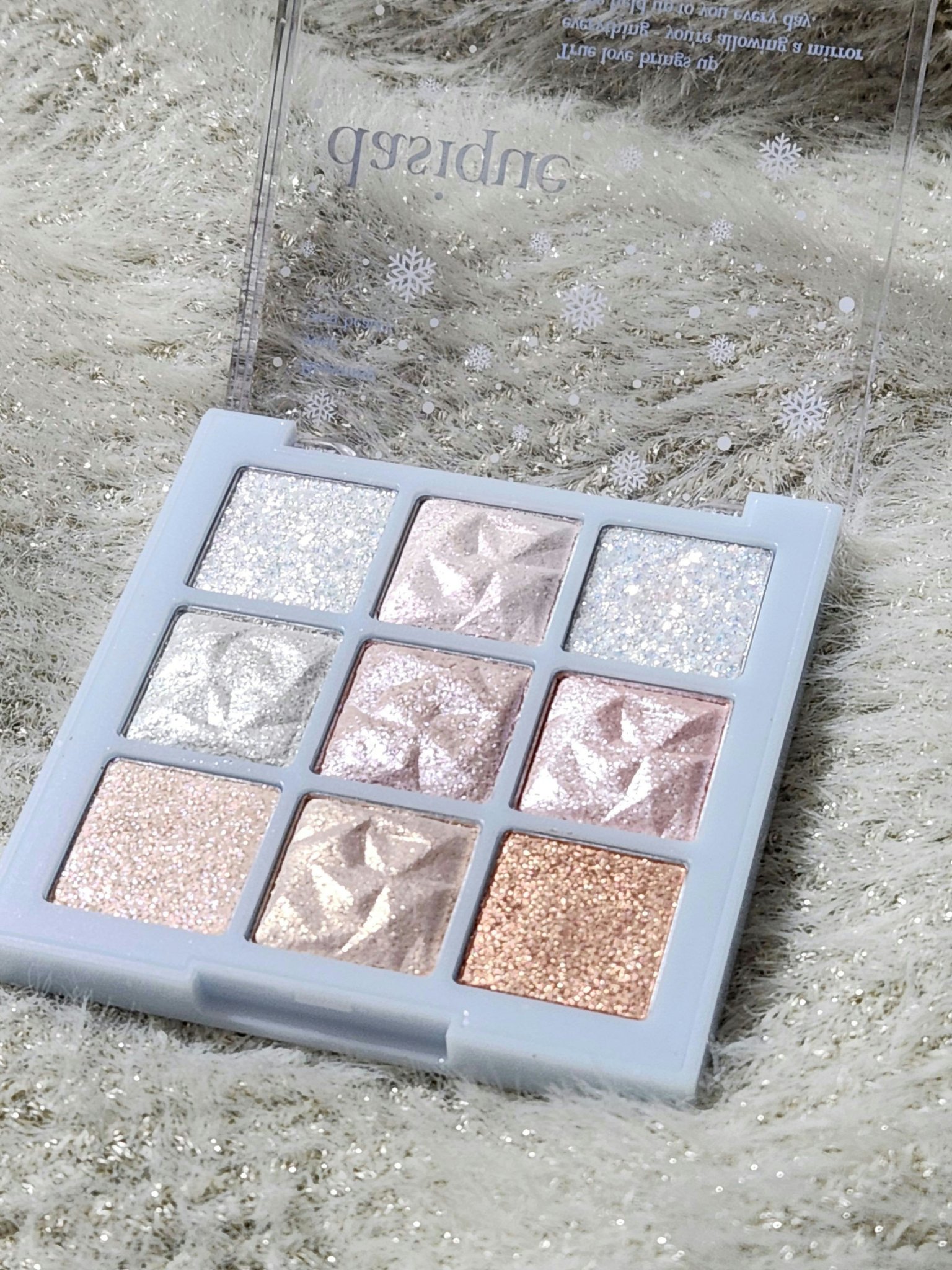 シャドウパレット 25 ホリデースノーボール/dasique/アイシャドウパレットを使ったクチコミ（1枚目）