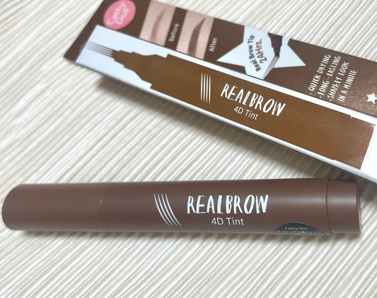 4Dリアル眉ティント/CathyDoll/眉ティントを使ったクチコミ(1枚目)