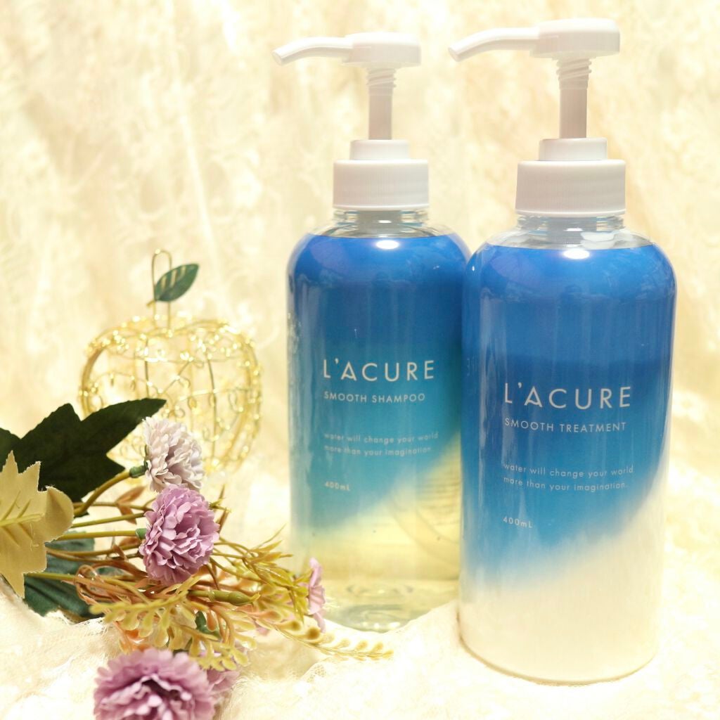 スムースシャンプー/スムーストリートメント/L'ACURE/市販シャンプーを使ったクチコミ(1枚目)