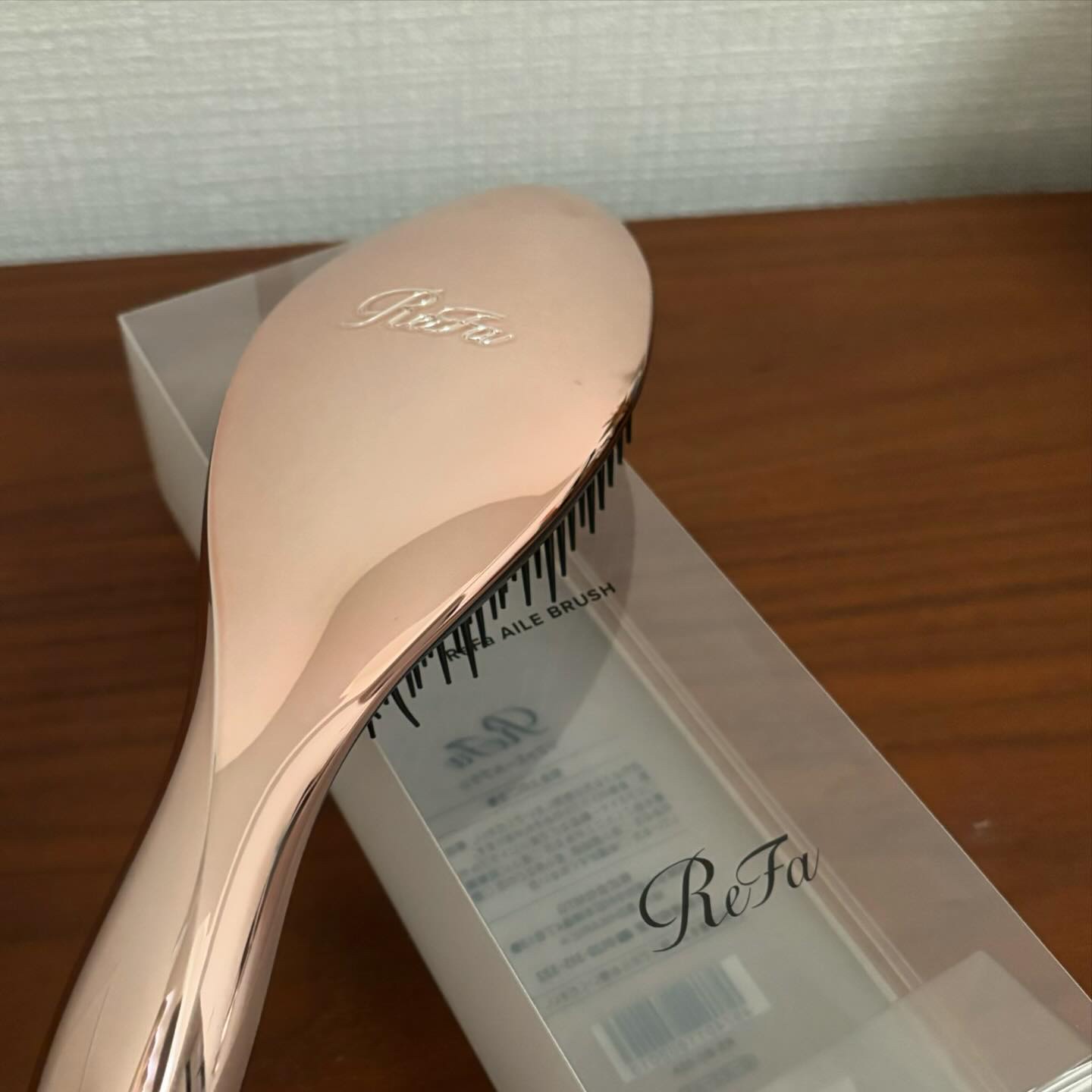 リファエールブラシ ローズゴールド/ReFa/ヘアブラシを使ったクチコミ（1枚目）