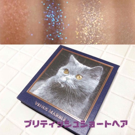 Venus Marble アイシャドウキャットシリーズ/Venus Marble/アイシャドウパレットを使ったクチコミ(1枚目)