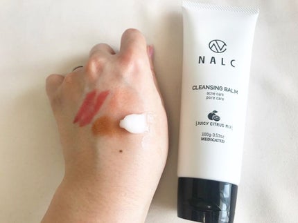 NALC 薬用クレンジングバームのクチコミ「.
NALC 薬用クレンジングバーム
.
毛穴の黒ずみ、角栓にもアプローチしてくれるクレンジン.....」(2枚目)