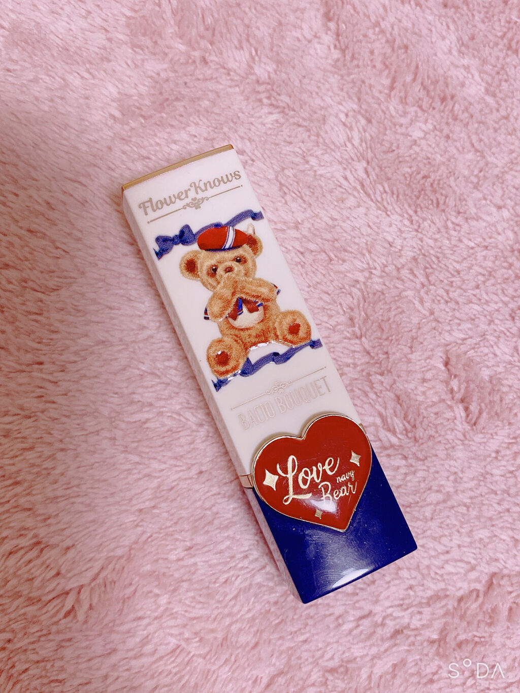 Love Bear リップスティック ツヤタイプ ラズベリーベア/FlowerKnows/口紅を使ったクチコミ（1枚目）