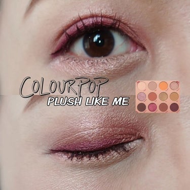 プラッシュ ライク ミー/ColourPop/アイシャドウパレットを使ったクチコミ（1枚目）