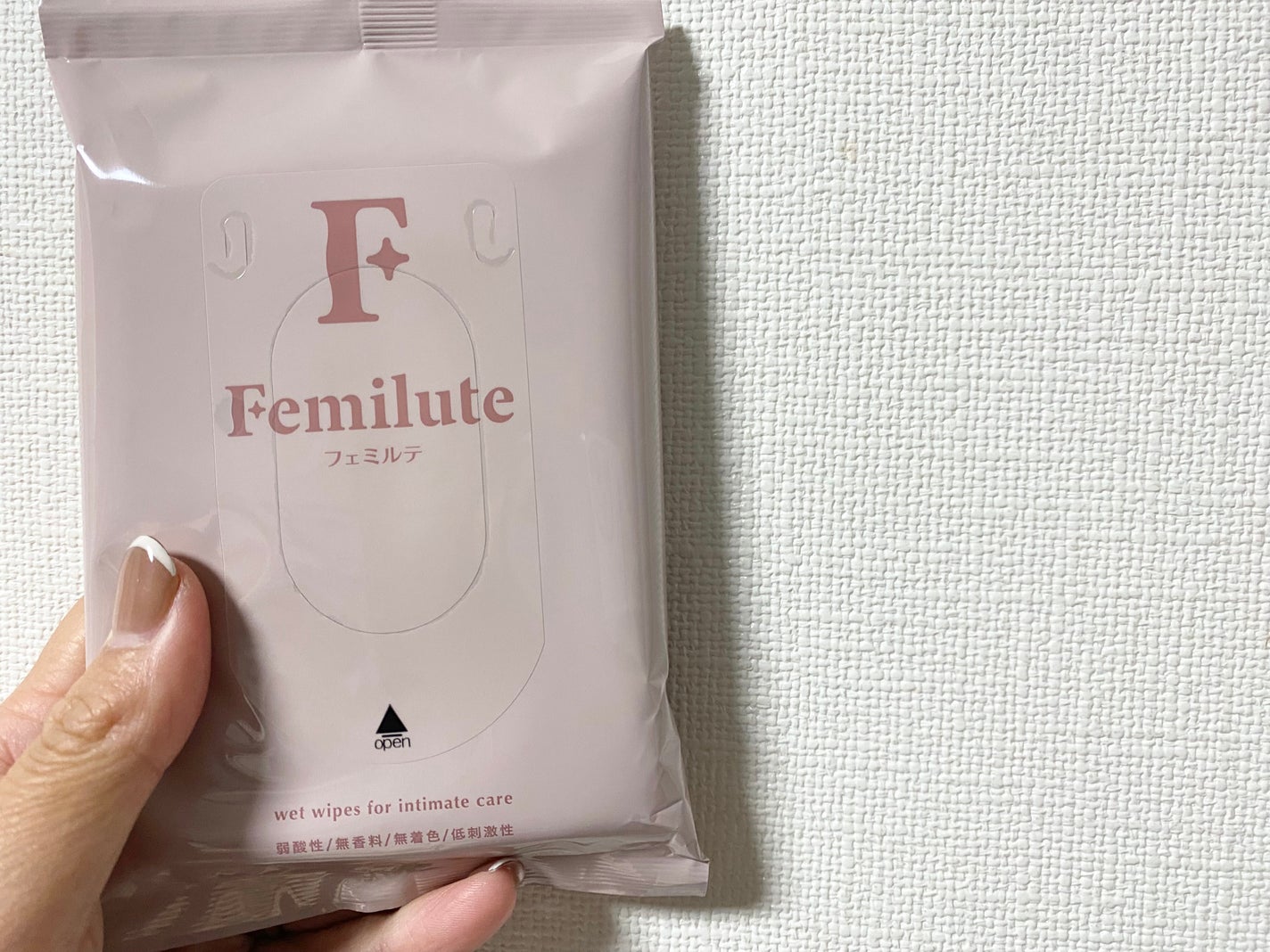 ふきとりシート/Femilute/デリケートゾーンケアを使ったクチコミ(3枚目)