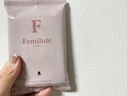 ふきとりシート/Femilute/デリケートゾーンケアを使ったクチコミ(3枚目)