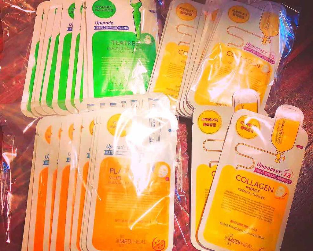 コラーゲン インパクト エッセンシャルマスクEX/MEDIHEAL/シートマスク・パックを使ったクチコミ（2枚目）