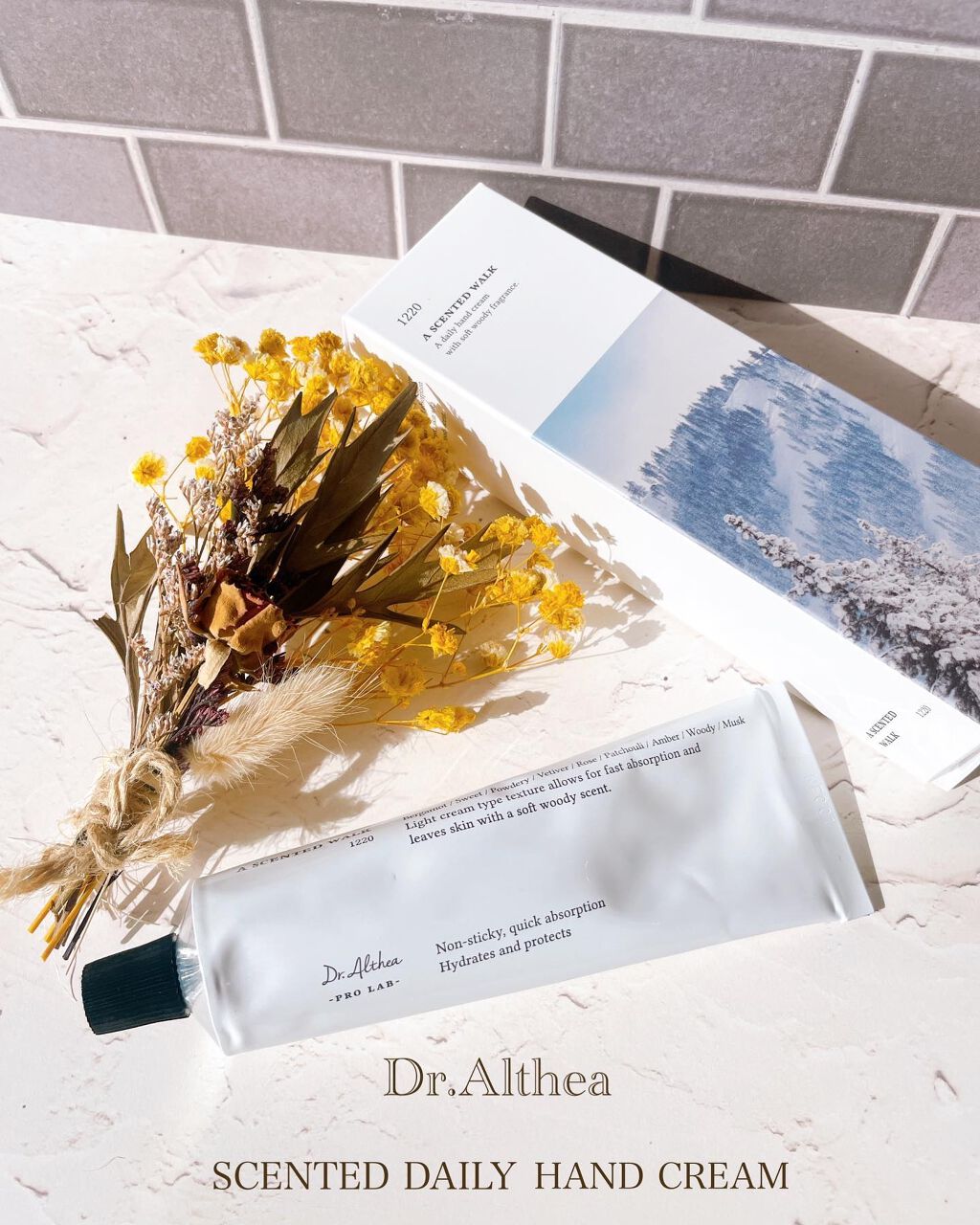 センティッドデイリーハンドクリーム /Dr.Althea/ハンドクリームを使ったクチコミ（1枚目）