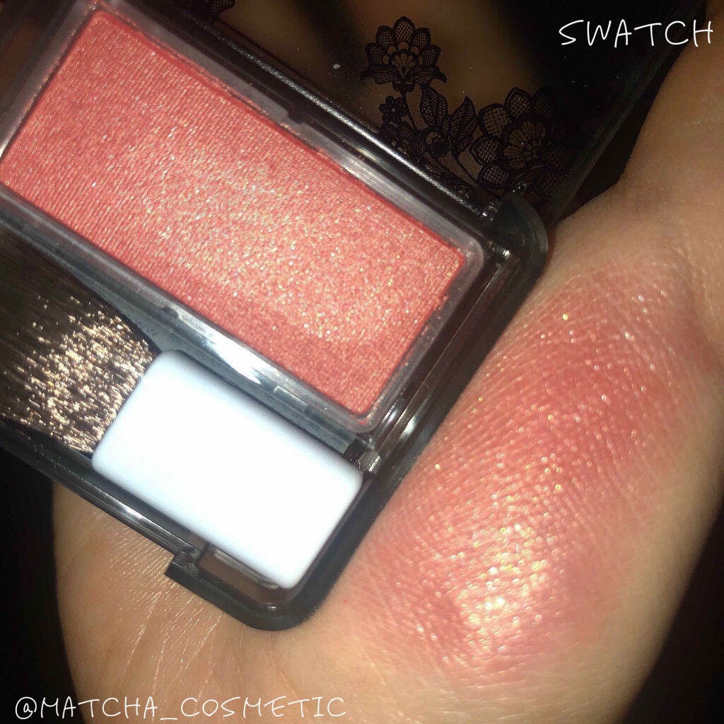 チーク カラー(ブラシ付)/ちふれ/パウダーチークを使ったクチコミ(3枚目)