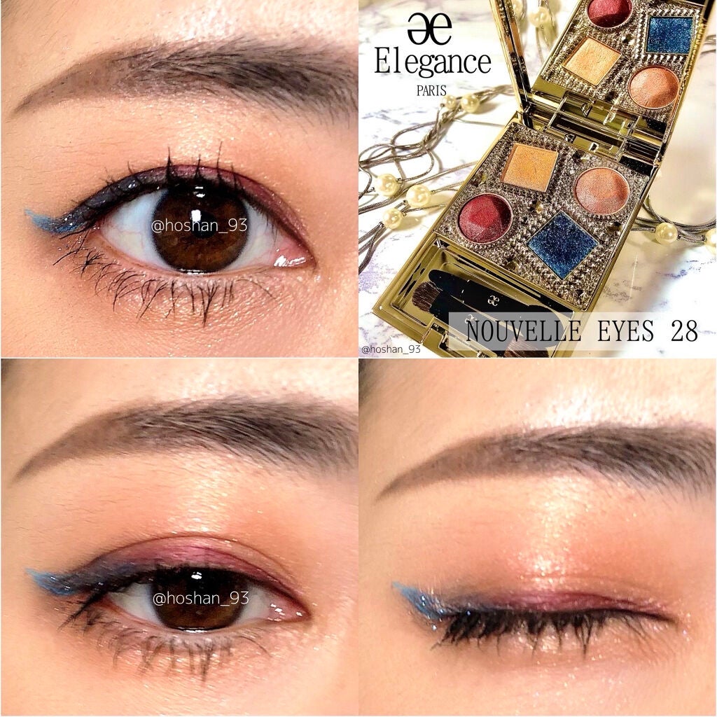 エレガンス ヌーヴェル アイズ/Elégance/アイシャドウパレットを使ったクチコミ(3枚目)