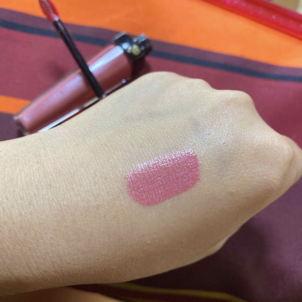 ラプソリュ クレーム ド ブリリアンス/LANCOME/リップグロスを使ったクチコミ（3枚目）