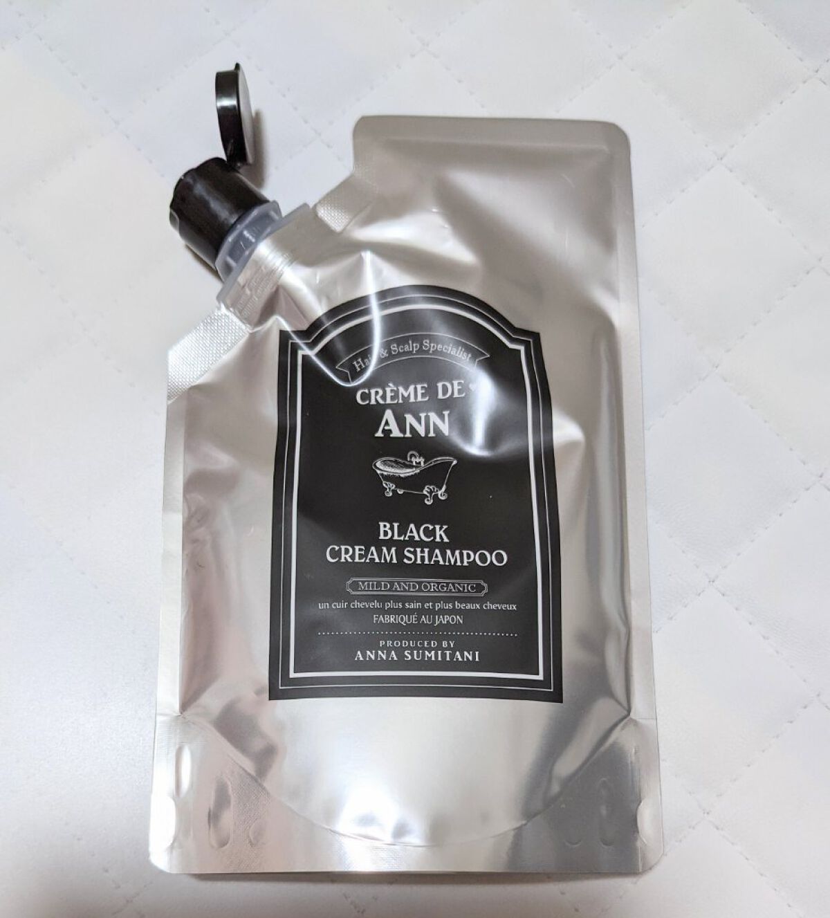 ブラッククリームシャンプー/creme de Ann/市販シャンプーを使ったクチコミ（2枚目）