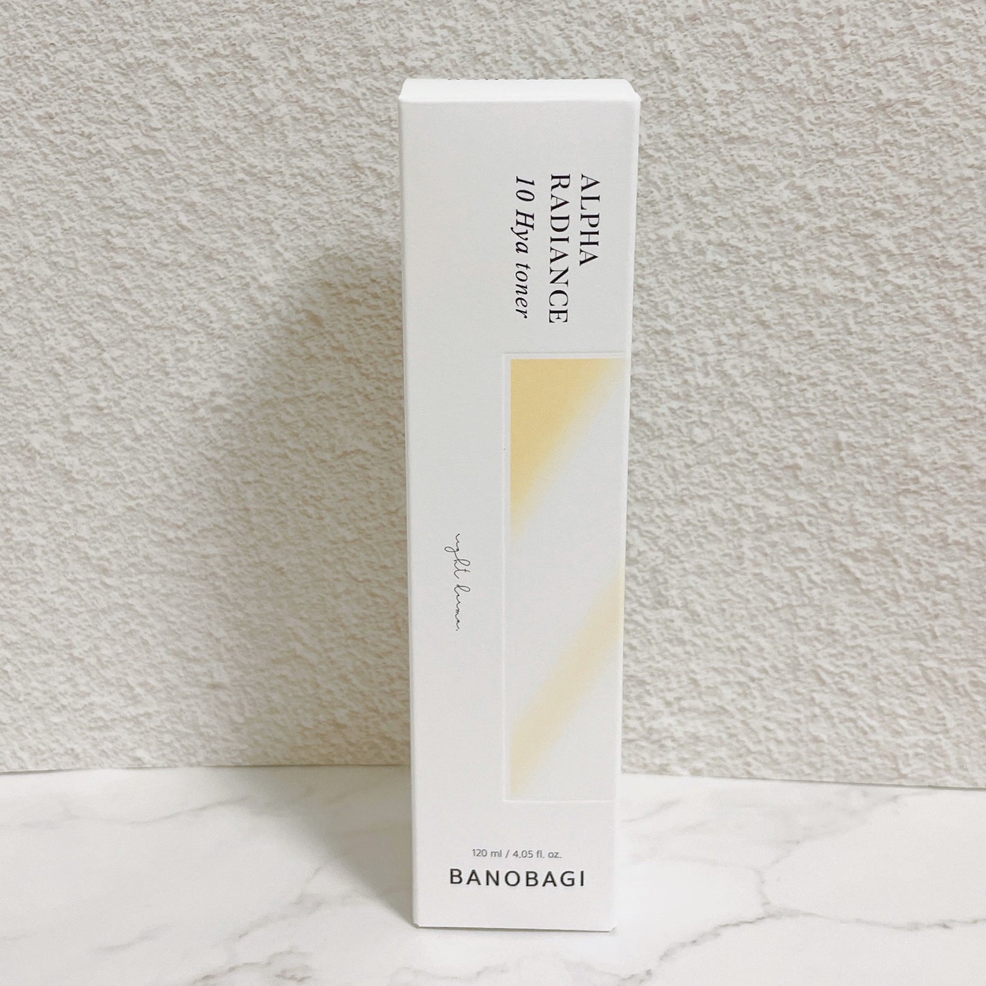 アルファラディアンス10ヒヤトナー/BANOBAGI/化粧水を使ったクチコミ(2枚目)