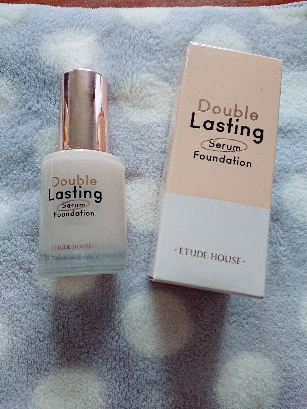 ダブルラスティング セラムファンデーション/ETUDE/リキッドファンデーションを使ったクチコミ（1枚目）