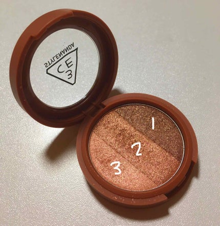 3CE TRIPLE SHADOW/3CE/アイシャドウパレットを使ったクチコミ(1枚目)