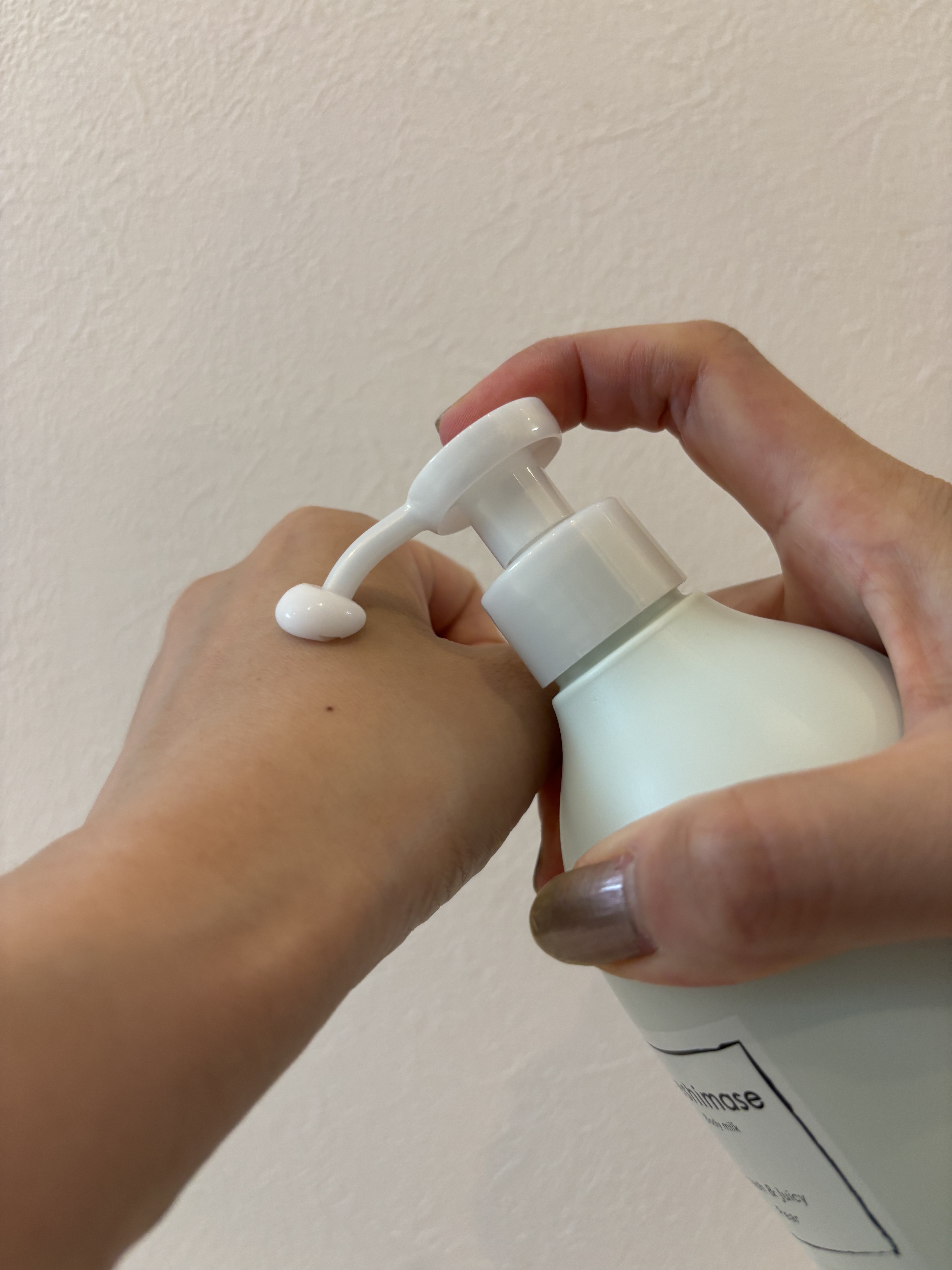 meshimase ボディミルク ペアー/meshimase/ボディミルクを使ったクチコミ（2枚目）