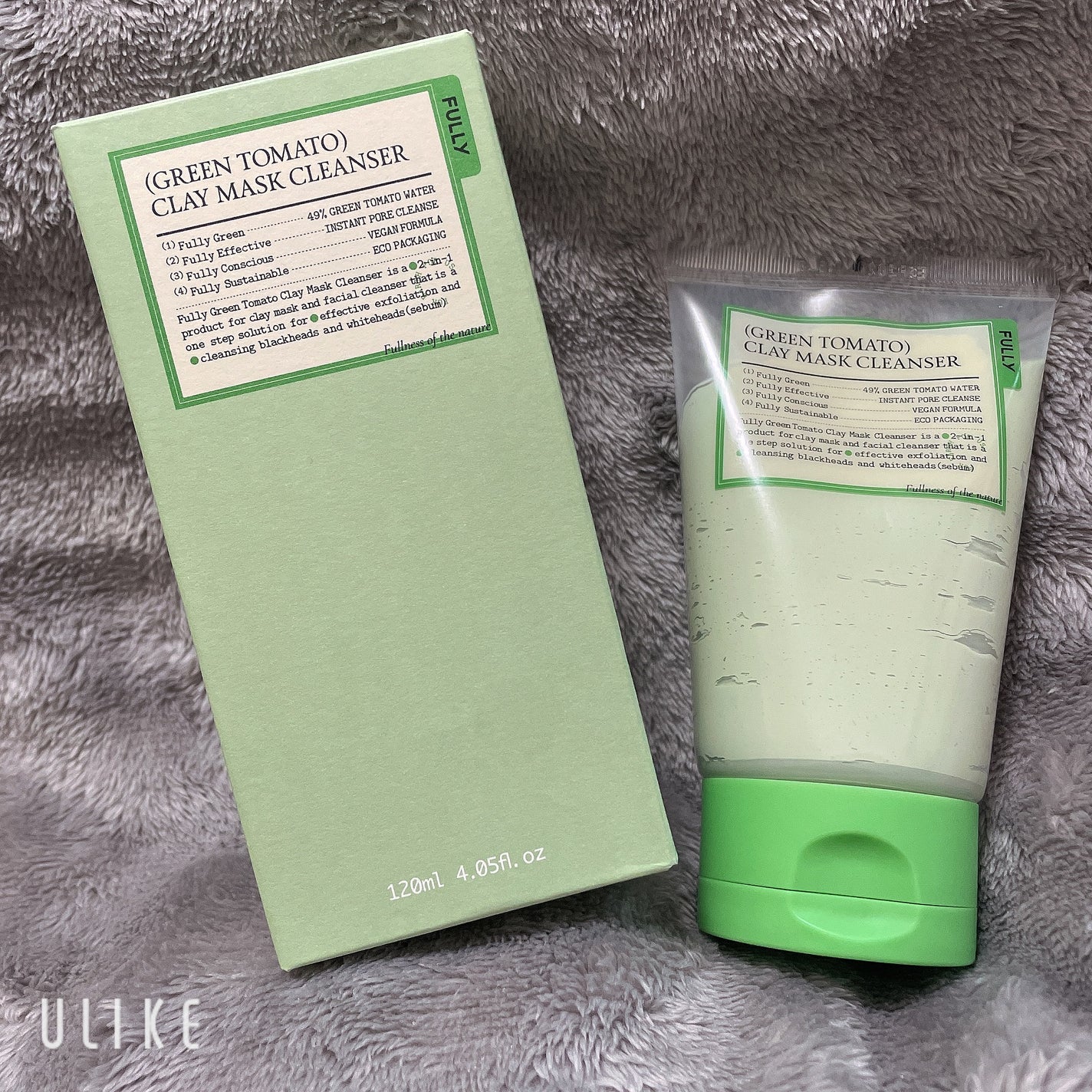 グリーントマトクレイマスククレンザー/FULLY/洗い流すパック・マスクを使ったクチコミ(1枚目)