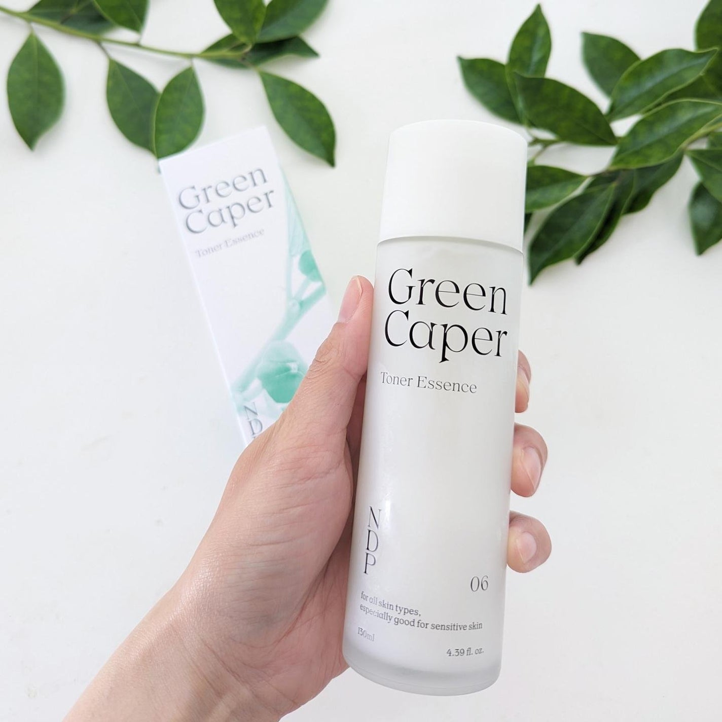 Green Caper Toner Essence/NATURAL DERMA PROJECT/化粧水を使ったクチコミ(2枚目)