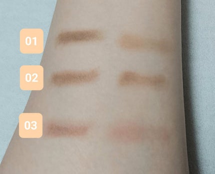 スタイリングデュアルアイブロウ/キャンメイク/アイブロウを使ったクチコミ(3枚目)