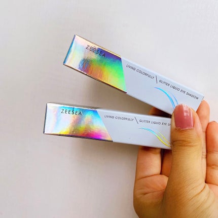 ダイヤモンドシリーズ 星空リキッドアイシャドウ/ZEESEA/リキッドアイシャドウを使ったクチコミ(6枚目)