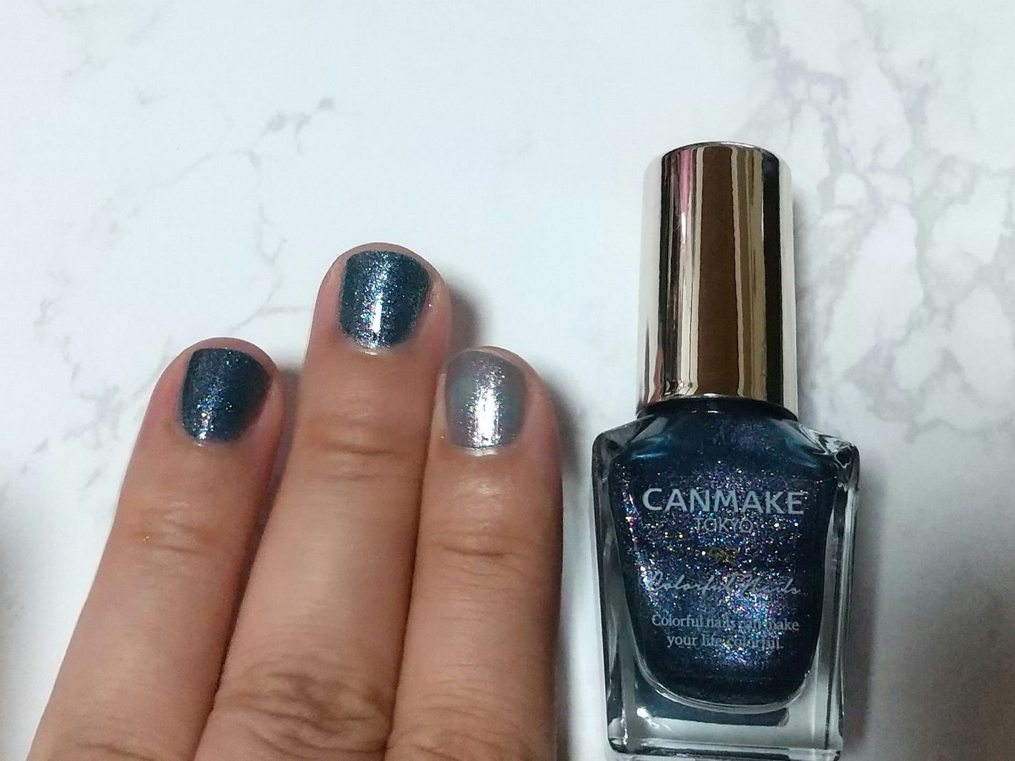 カラフルネイルズ/キャンメイク/マニキュアを使ったクチコミ(4枚目)