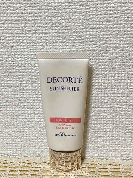 サンシェルター トーンアップCC/DECORTÉ/CCクリームを使ったクチコミ(1枚目)