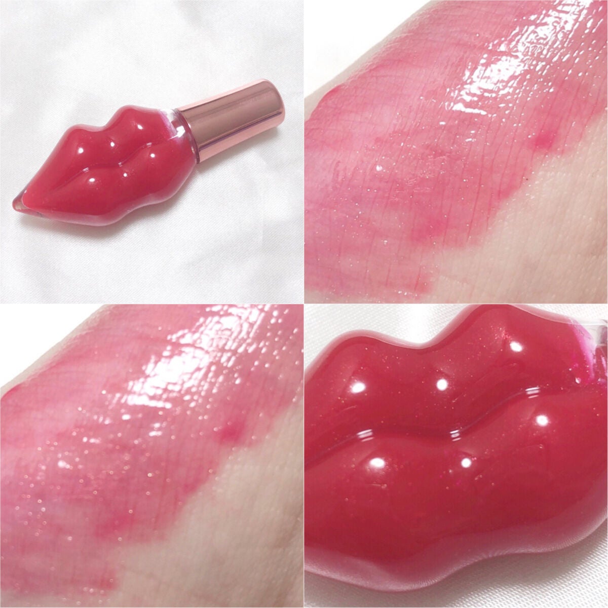 メルティーリップセラム/プランプピンク/リップグロスを使ったクチコミ(2枚目)