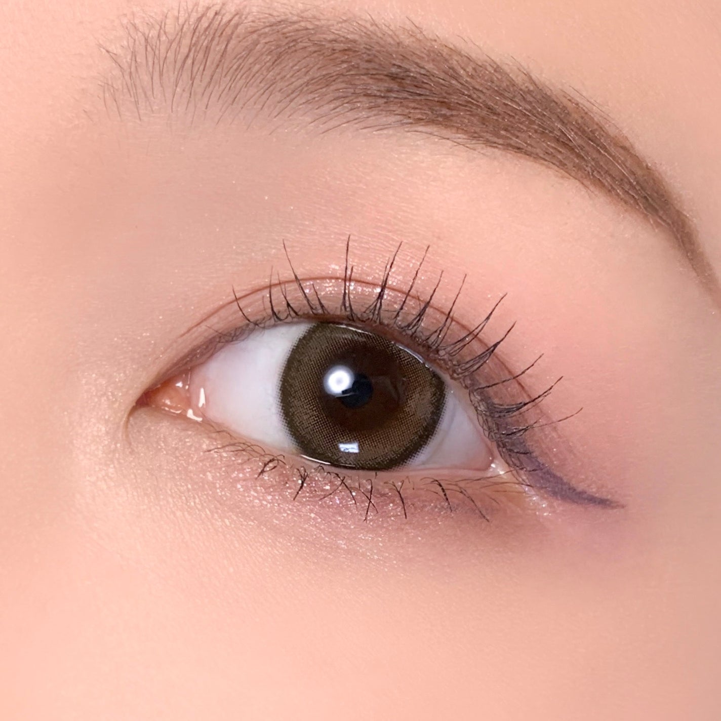 Glazed Krirtin/Hapa kristin/カラーコンタクトレンズを使ったクチコミ(3枚目)